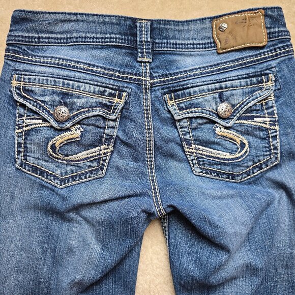 Silver Jeans Suki Surplus 28x32 - Picture 1 of 10